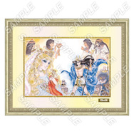 「王家の紋章 原画展」A3キャラファイングラフ(2種) 各44,000円(税込)