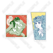 「王家の紋章 原画展」ステッカーセット(5種) 各660 円(税込)