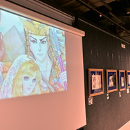 「王家の紋章 原画展」会場の様子