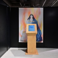 「王家の紋章 原画展」会場の様子