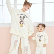 ミッキー＆ミニーを親子リンクコーデで楽しもう♪ オーバーサイズスウェットや部屋着がズラリ！辻希美プロデュース「Ange Charme」