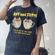 アクリルキーホルダー付トムとジェリーTシャツ