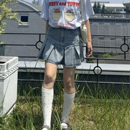 アクリルキーホルダー付トムとジェリーTシャツ