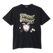 発泡プリントTシャツ　BAPHOMET GOURMET