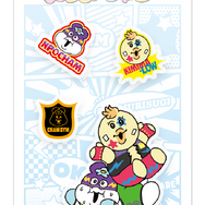 ローソン「んぽちゃむ キャンペーン」　先着・数量限定でもらえる「オリジナルぷくデコシール（プロレス）」