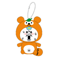 @Loppi・HMV＆BOOKS onlineオリジナルグッズ「ミニ ポン!ぬいキーホルダー  んぽちゃむ・きみまろセット（んぽちゃむ）」
