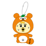 @Loppi・HMV＆BOOKS onlineオリジナルグッズ「ミニ ポン!ぬいキーホルダー  んぽちゃむ・きみまろセット（きみまろ）」