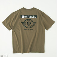 STRICT-G.ARMS『機動戦士ガンダム』Tシャツ ZEON FORCES（カーキ）