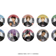 トレーディングBIG缶バッジ　黒スーツ2026ver.（全10種）販売価格：1個 660円(税込)／1SET[10個入]6,600円(税込)