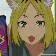 夏アニメ『ヤニねこ』第9話「ニャーの妹ちゃんはモテモテにゃ」場面カット