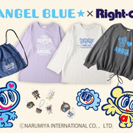 「ANGEL BLUE」×「Right-on」コラボレーション