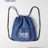 「ANGEL BLUE」×「Right-on」フリルナップサック 各3,990円（税込）