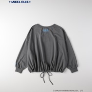 「ANGEL BLUE」×「Right-on」プリントミニ裏毛プルオーバー 各4,490円（税込）