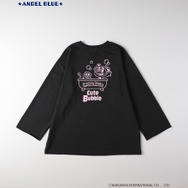 「ANGEL BLUE」×「Right-on」プリントミニ裏毛チュニック 各4,490円（税込）
