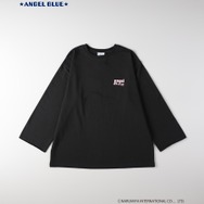 「ANGEL BLUE」×「Right-on」プリントミニ裏毛チュニック 各4,490円（税込）
