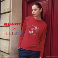ハローキティ×ELLE SPORT プリントロンT / ハローキティ×ELLE SPORT ストレートパンツ