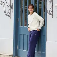 ハローキティ×ELLE SPORT ストレートパンツ