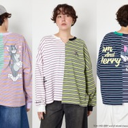 「（TOM AND JERRY）カスタムボーダーロンTEE」6,050円（税込）