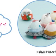 すみっコぐらしコレクション「すみっコハイスクール」てのりぬいぐるみ　使用イメージ