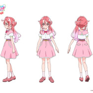 『映画名探偵プリキュア！不思議な庭と2人の秘密』かりん設定画