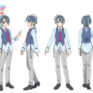 『映画名探偵プリキュア！不思議な庭と2人の秘密』レイン設定画(人間姿)