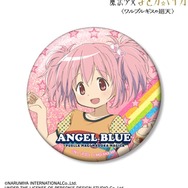 ANGEL BLUEコラボ 描き下ろし 75mmホログラム缶バッジ