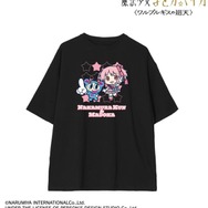 ANGEL BLUEコラボ ちびキャラ BIGシルエットTシャツ