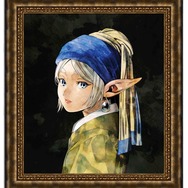 『葬送のフリーレン』×フェルメール《真珠の耳飾りの少女》複製原画