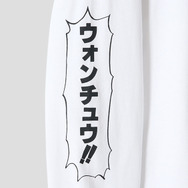 ギャグ漫画家・うすた京介×グラニフ　「エリーゼのゆううつ｜ビッグシルエット長袖Tシャツ」右ソデに部のかけ声を配置