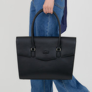 『忍たま乱太郎』×SuperGroupies　「土井半助 モデル トートバッグ」使用イメージ