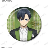「描き下ろし 潔 世一 指揮者ver. 75mmグリッター缶バッジ AMNIBUS＆アニメイト限定特典」