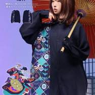 薬売りアシンメトリーシャツ