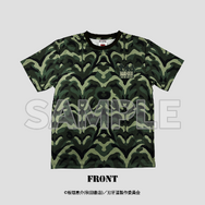 アニメ『刃牙道』×陸上自衛隊 東北方面隊　「迷彩Tシャツ 範馬勇次郎」FRONT