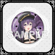 くじクリフ「TVアニメ『デート・ア・ライブV』オンラインくじ」　E賞：缶バッジ（十香-アップ）