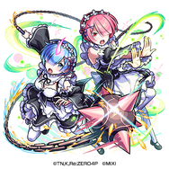 木属性 ★6 ロズワール邸の双子メイド ラム＆レム（獣神化）