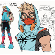 「スパイダーマン（作品タイトル未定）」漫画：tokitokoro