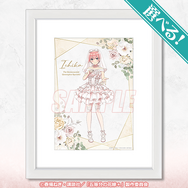 くじ引き堂「TVスペシャルアニメ『五等分の花嫁＊』メロいウェディングくじ」S賞：選べる！キャラファイングラフ 中野一花