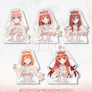 くじ引き堂「TVスペシャルアニメ『五等分の花嫁＊』メロいウェディングくじ」ボーナスチャレンジ特典（全5種）