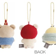 リラックマ「BASIC RILAKKUMA」第7弾・KNIT SELECTION　「ぶらさげぬいぐるみ」全4種