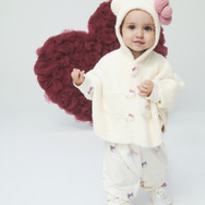 【gelato pique】BABYポンチョ \10340 【gelato pique】BABYロンパース ￥6,820 【gelato pique】BABYソックス ￥4,290