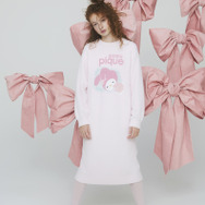 【gelato pique】ベビモコジャガードワンピース ￥10,780