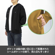 COSPA ジップパーカー