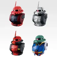 「一番くじ 機動戦士ガンダム UNIVERSAL CENTURY SAGA INTERLUDE」E賞：ザクヘッドマグネット（ランダム全4種）