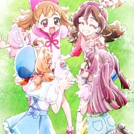 『映画名探偵プリキュア！不思議な庭と2人の秘密』エンディングイラスト