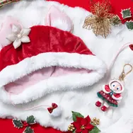 クリスマス仕様の「リーナ・ベル」グッズ