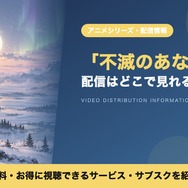 不滅のあなたへ 配信