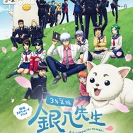 「銀魂まるちばーすアニメ『3年Z組銀八先生』」本ビジュアル（C）空知英秋・大崎知仁／集英社・「3年Z組銀八先生」製作委員会