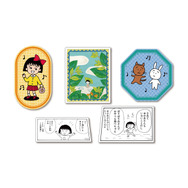 Happyくじ『ちびまる子ちゃん』原作40周年　H賞：ステッカーセット（選べる全7種）