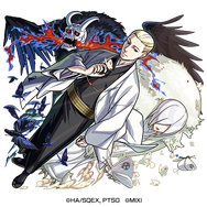木属性 ★6金烏玉兎の主 アスマ（進化）CV：石田彰