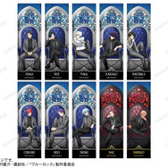 TVアニメ『ブルーロック』描き下ろし 夢見る玉座ver. トレーディング縦長イラストカード 単品400円、BOX4,000円（税込）